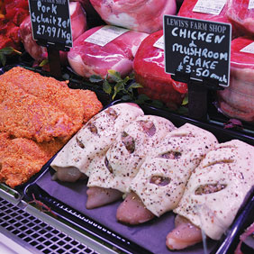 Butcher&rsquo;s counter