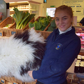 Staff at Lewis&rsquo;s Farm Shop in Wrexham